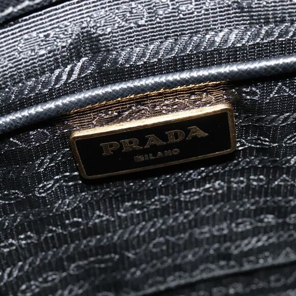 Prada Galleria Black Leather Handbag (Pre-Owned) - Picture 13 of 16